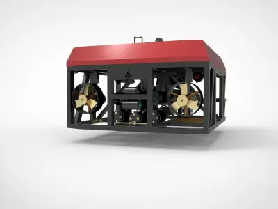 Submersible Remotely Operated Vehicle 3D model