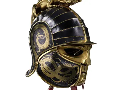 Dragons Helm of Dor Lomin 3D model