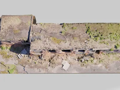 Abandoned-Soviet-Base-Building-5 3D model