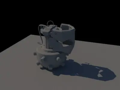 JIMS GRENADE 1 Free low-poly 3D model