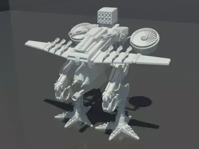 War Bot Free 3D model