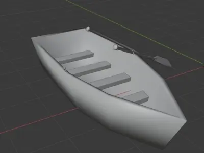 Boat - By Bilouse Free 3D model