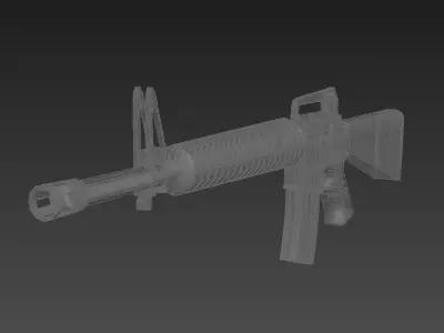 M16 Gun 3D model