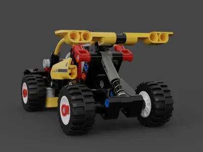 LEGO Technic 2020 - Buggy 3D model