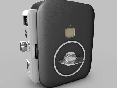 Vintage Camera 3D model
