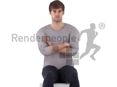 Philip Animated 005 Sitting
