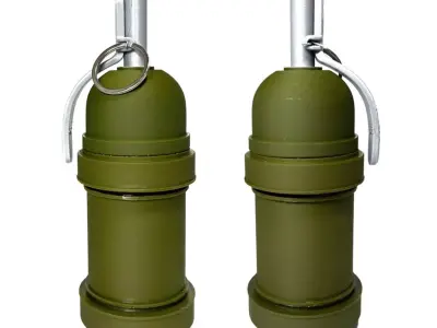 SG-2T flash-noise grenade 3D print model purchase