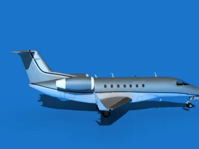 Embraer Praetor 600 V15 3D model