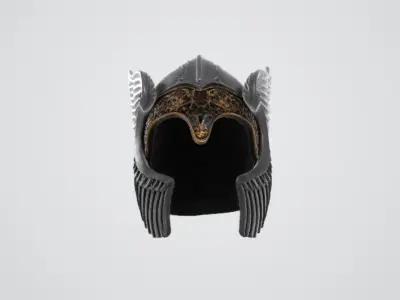 Valkyrie helmet 2 3D model