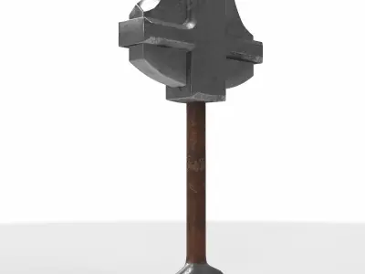 dragon sword 3D model