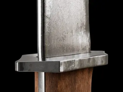 Machete 3D model purchase