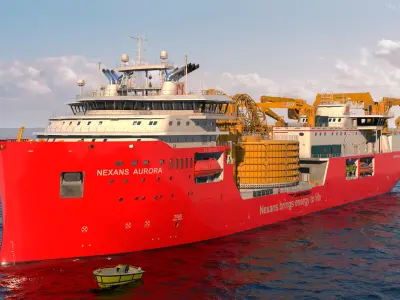 Cable Laying Vessel Nexan Aurora Used 3D model
