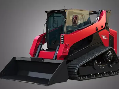 TL100VS Compact Track Loader - Bucket 3D model