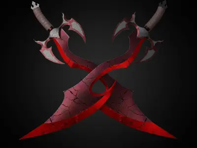 Sword of Warrior 3D model