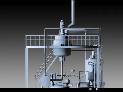 Petrochemical Unit- Vol 03 3D model