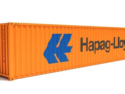 Shipping Container Hapag-Lloyd 3D model