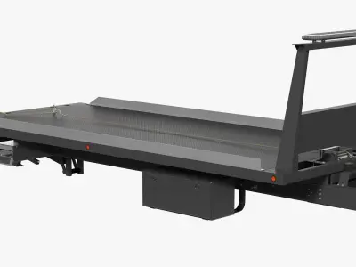 Flatbed Platform 3D model