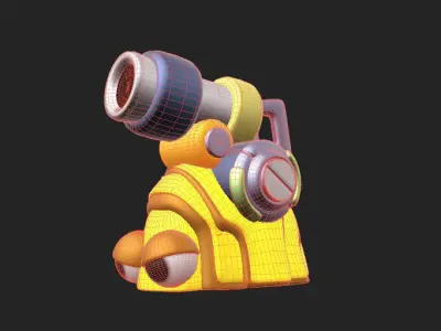 GunBound Grub 3D model