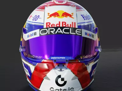 F1 Max Verstappen Helmet 2026 3D model