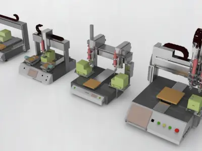 Auto-Screwdriving Machine 3D model