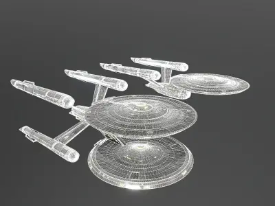 25DSC Enterprise 3D model