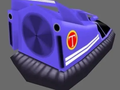 BHoverCraft hovercraft 3D model