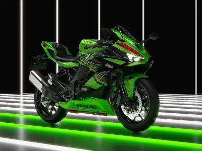 motorcycle front brake caliper brembo monoblock  3D model