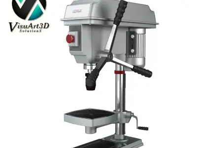 Drill table 3D model