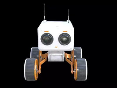 Stylized Robot Low-poly 3D model buy