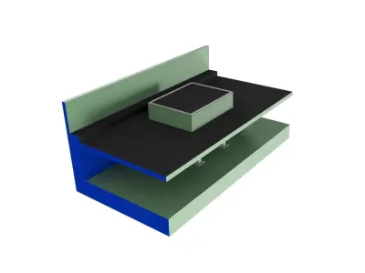 HYDRAULIC LIFT Low-poly 3D model purchase