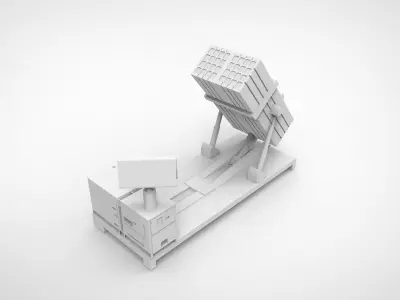 Iron Dome missile 3D print model