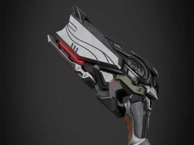 Overwatch 2 Reaper Gun for Cosplay 3D print model