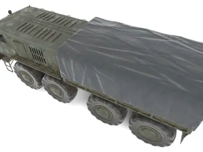 Maz 535 3D model