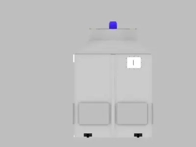 Cooling Tower 3D model buy