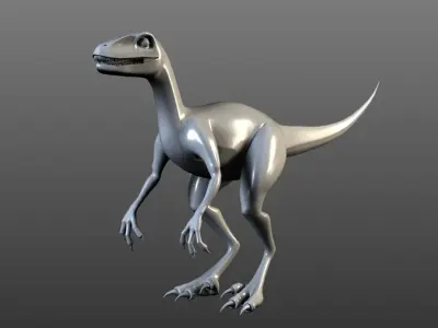Low-Poly dinosaur Low-poly 3D model