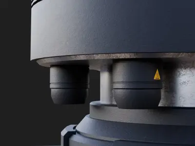 Industrial Robotic Arm 3D model purchase