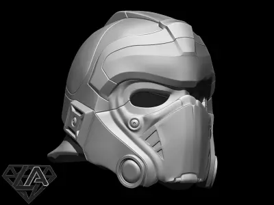 gears of war clayton carmine custom helmet  3D print model