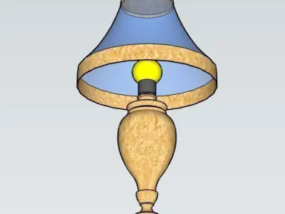 Table Lamp 3D model 162