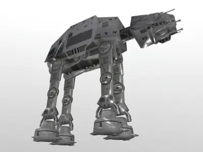 AT-AT-WALKER star wars at-at Low-poly 3D model