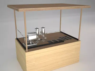 Food Stand 3D model purchase