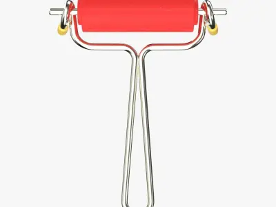 Inkssentials Inky Roller Brayer 2 25in Small 3D model
