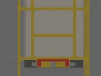 Pallet Dispenser 3D designed 3D model