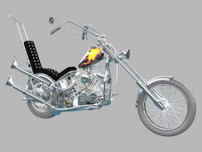 Chopper 3D model purchase