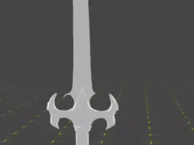 Dragon sword 3D model get