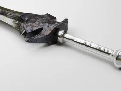 Black Knight Greatsword 3D model