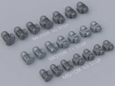 WEG motor model 3D model get