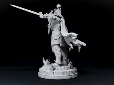 skull warrior v2 3D print model
