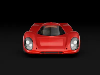 Porsche 917 Free 3D model