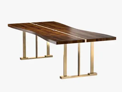 Collage Table 3D model