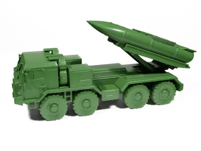 Missile launcher 3D print model